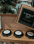 Forage + Roam Soy Candle Flight