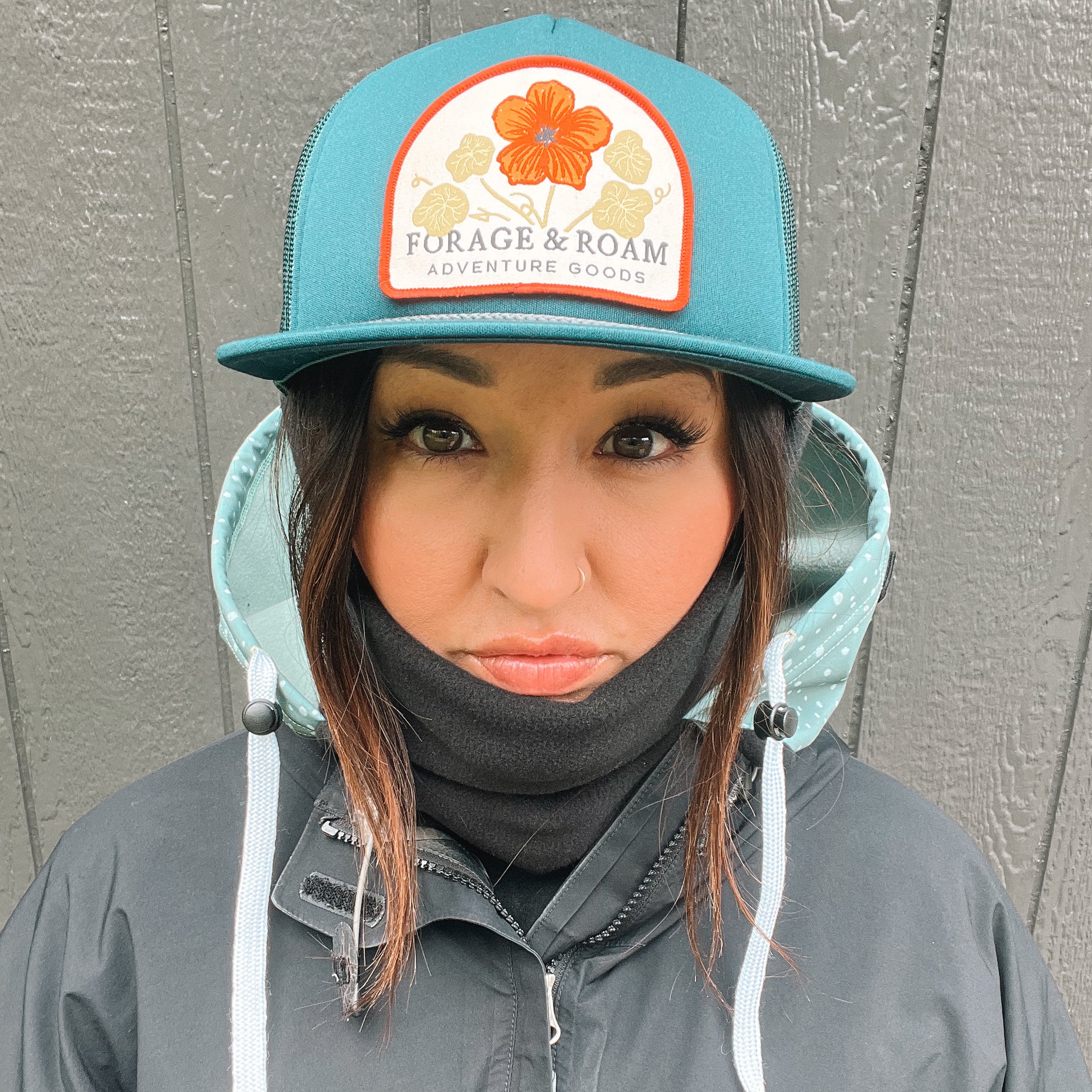 Nasturtium Foamy Trucker