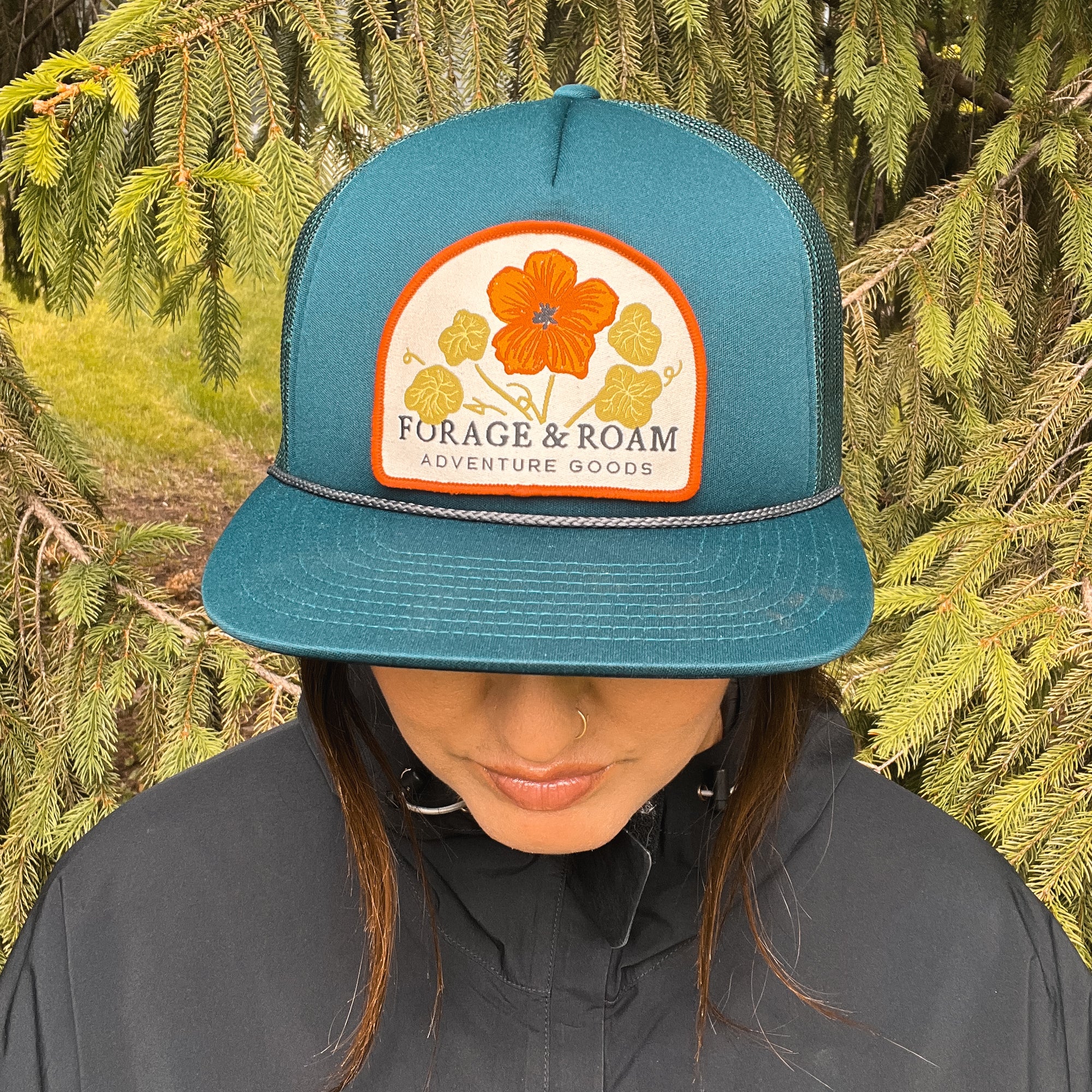 Nasturtium Foamy Trucker