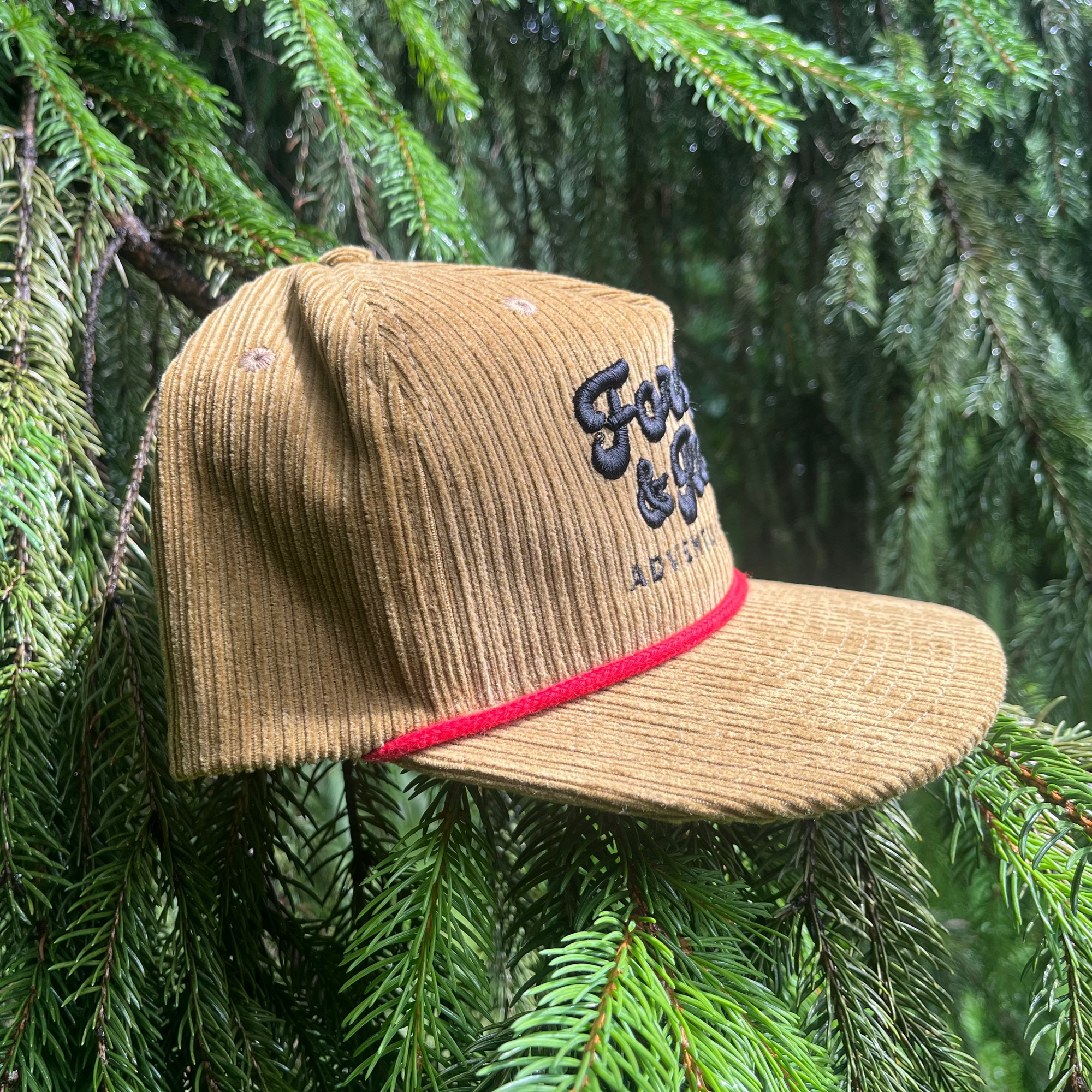 Corduroy Throwback Rope Snapback