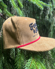 Corduroy Throwback Rope Snapback