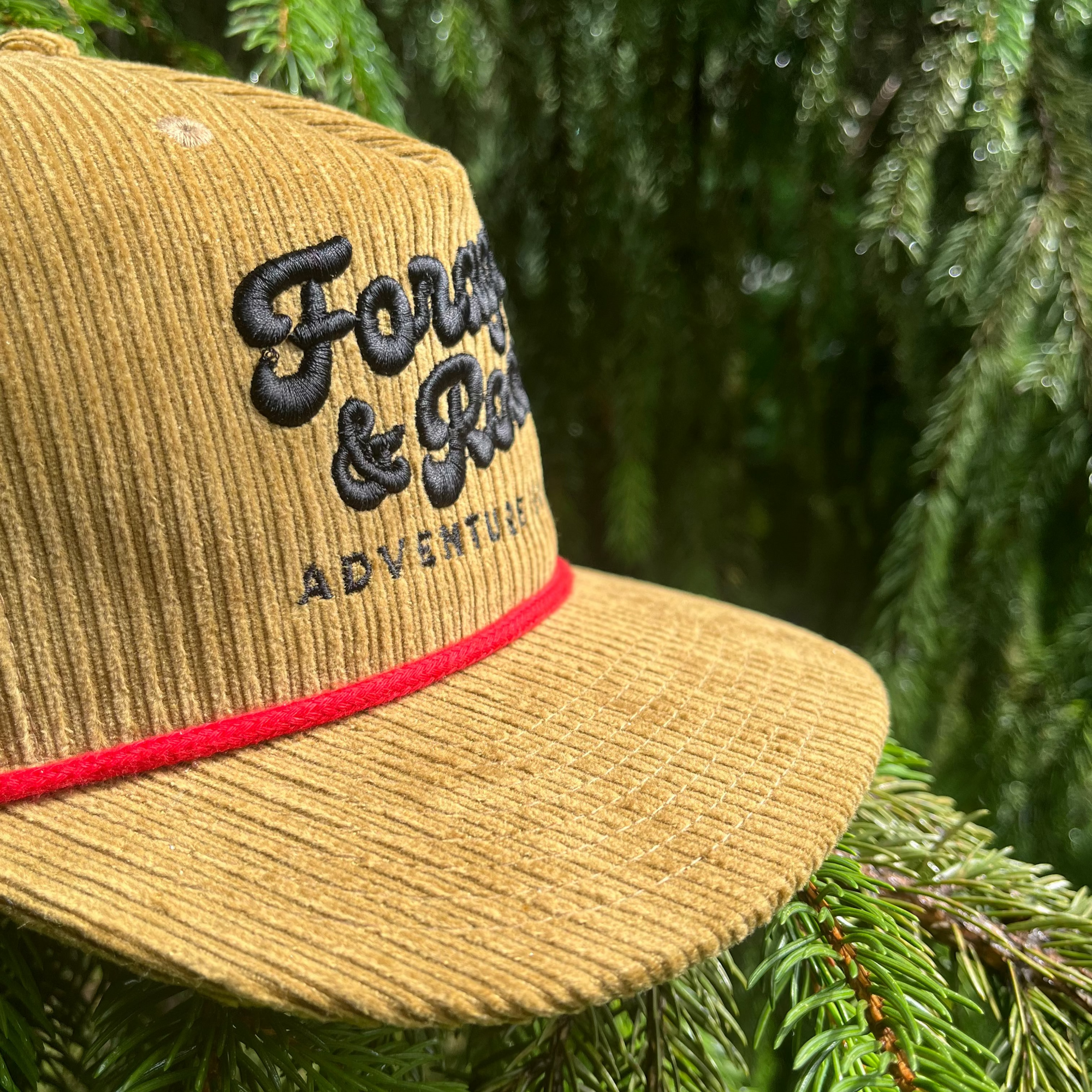 Corduroy Throwback Rope Snapback