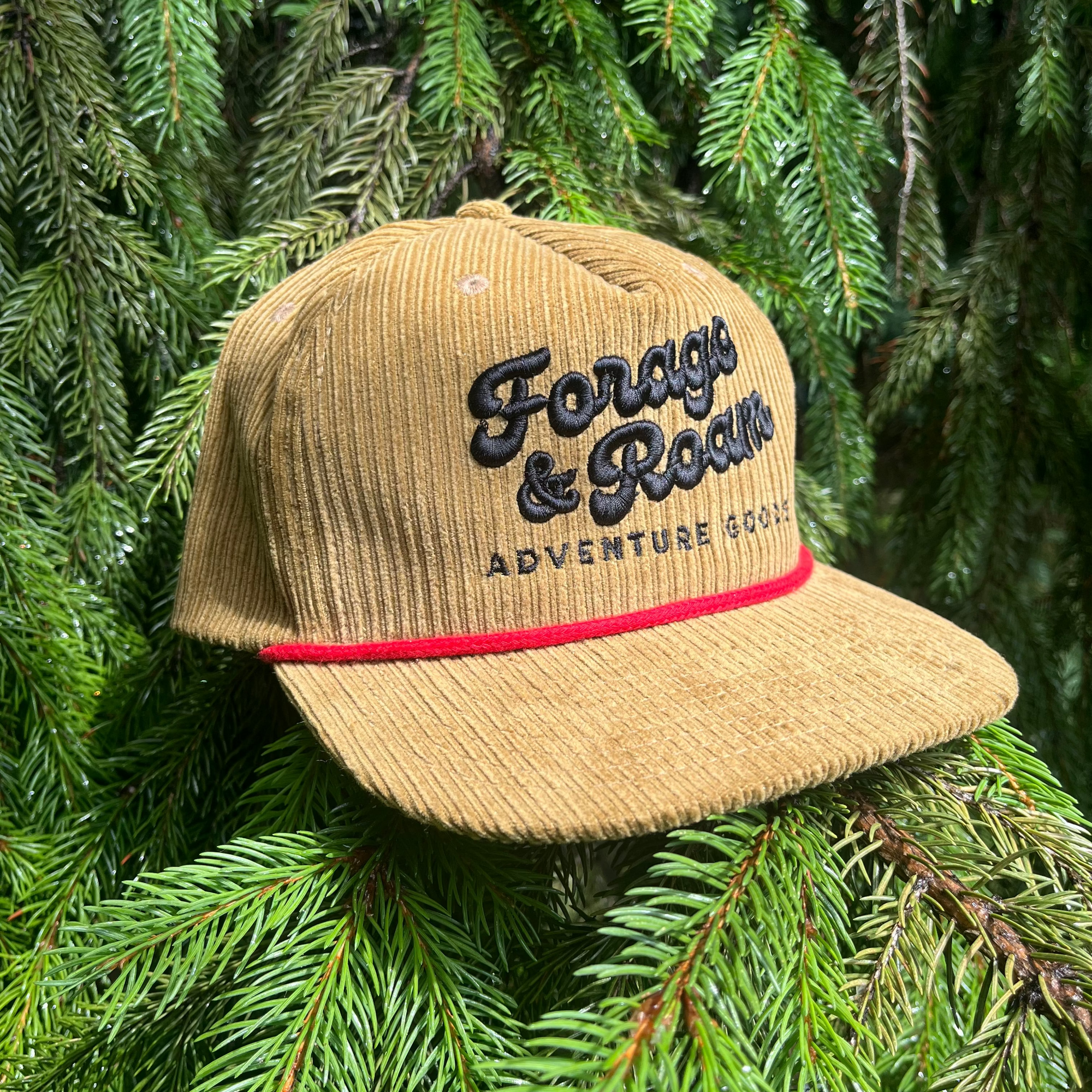 Corduroy Throwback Rope Snapback