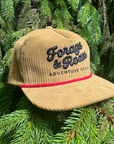 Corduroy Throwback Rope Snapback