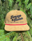 Corduroy Throwback Rope Snapback