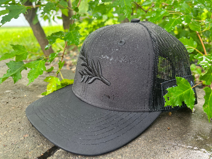 Solstice Technical Snapback | Blacked Out