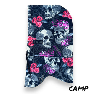 Goth Rose Camp Hood