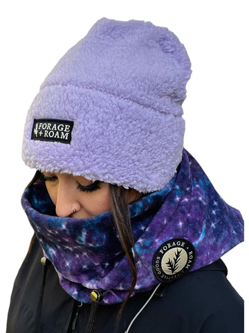 Iced Lilac Cloud Beanie