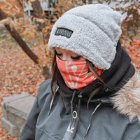 Coral Floral Northland Face Mask