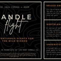 Forage + Roam Soy Candle Flight