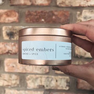 Spiced Embers Soy Wax Candle