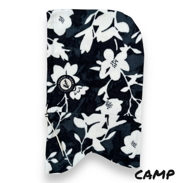 Midnight Floral Camp Hood